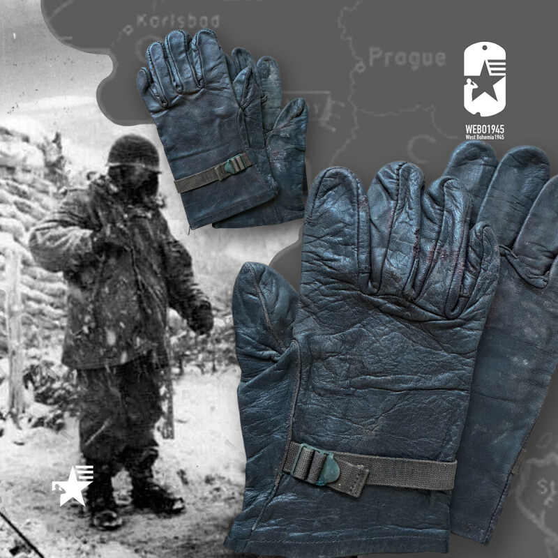 Originální US kožené rukavice M-1949